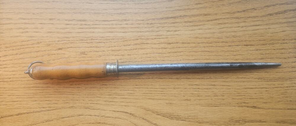Rare Vintage antique WECK & MULLER 14 " knife sharpening steels Solingen GERMANY